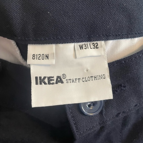Ikea work navy cargo pants size 31 - Picture 5 of 5